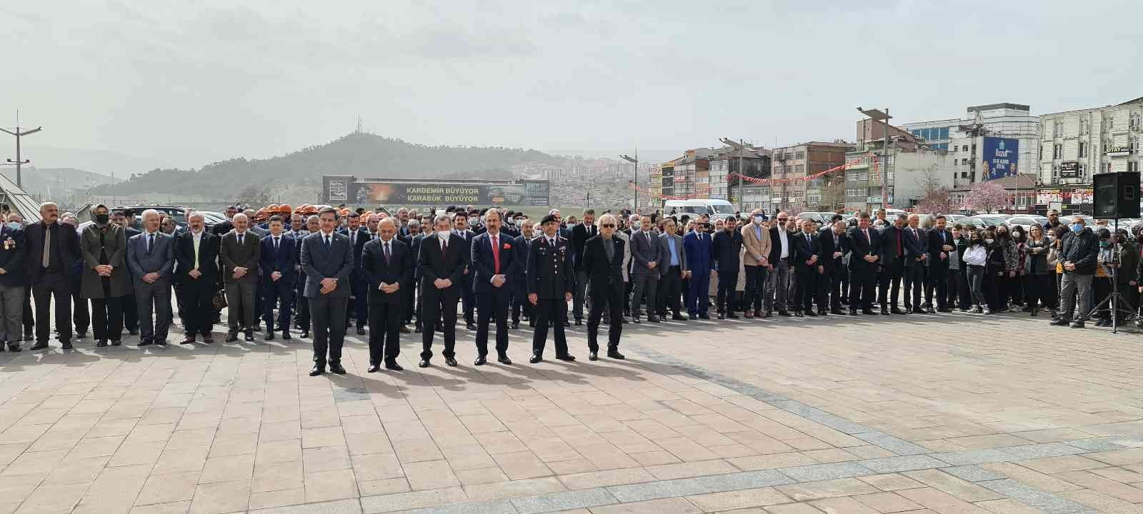 KARABÜK DEMİR VE ÇELİK FABRİKALARI AŞ'NİN TEMELİNİN ATILMASI VE KARABÜK'ÜN