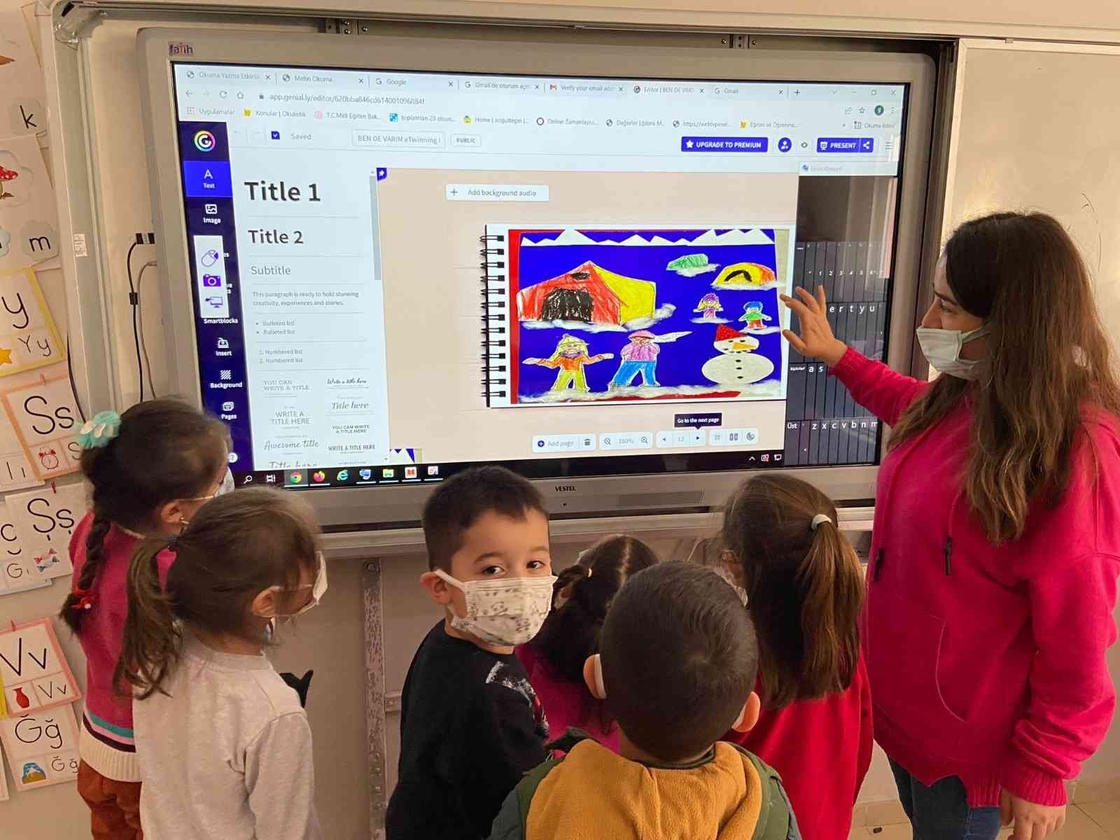 ZONGULDAK’IN ÇAYCUMA İLÇESİNDE BULUNAN YUKARITAŞÇILI İLKOKULU ÖGRENCİLERİ ÖĞRETMENLERİ FAZİLET GÜNEŞ