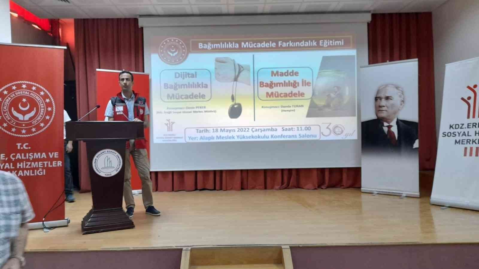 AİLE VE SOSYAL HİZMETLER EREĞLİ İLÇE MÜDÜRLÜĞÜ  “DİJİTAL BAĞIMLILIK