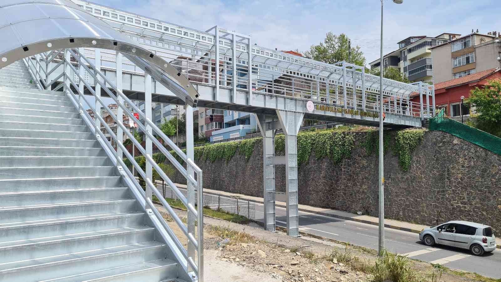 ZONGULDAK (İHA) - KARAYOLLARI 15. BÖLGE MÜDÜRLÜĞÜ TARAFINDAN İNŞA EDİLEN