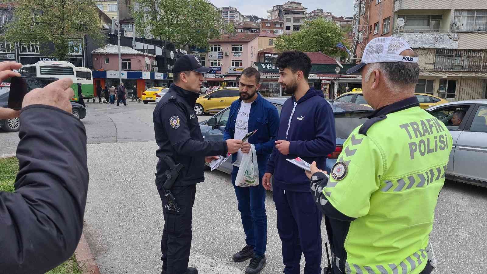 ZONGULDAK (İHA) - ZONGULDAK’IN ALAPLI İLÇESİNDE  KARAYOLU TRAFİK HAFTASI