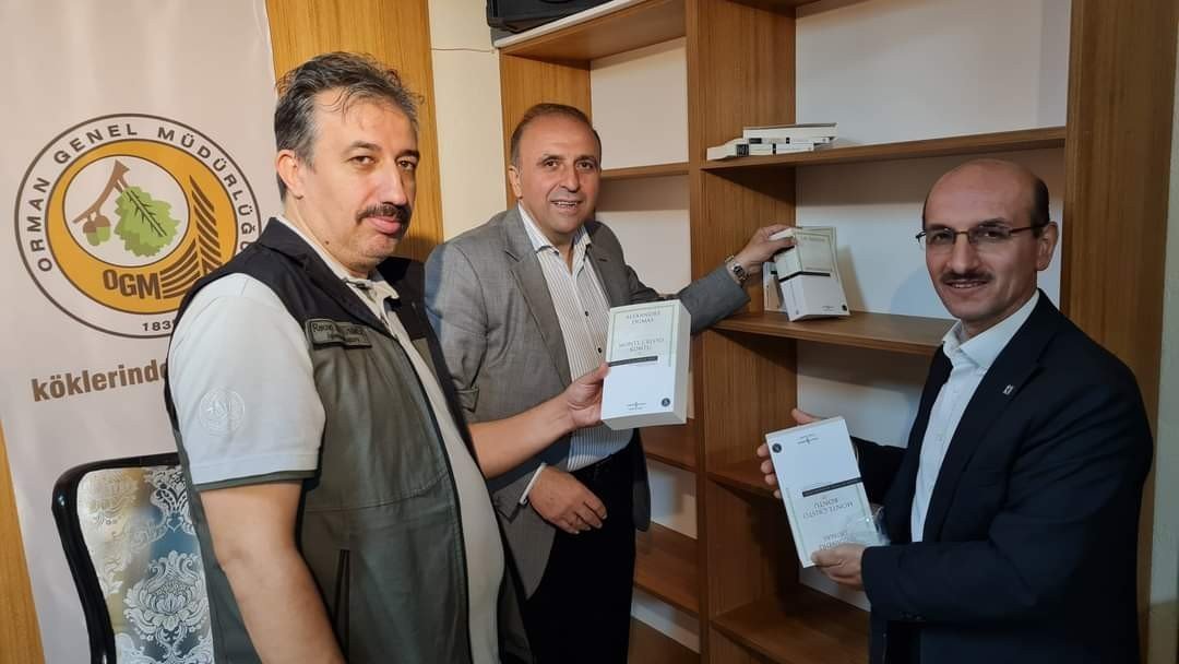 ZONGULDAK BÖLGE MÜDÜRÜ FARUK BAYRAKTAROĞLU VE ULUS ORMAN MÜDÜRÜ RECEP