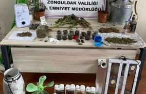 ZONGULDAK’IN EREĞLİ İLÇESİ EMNİYET MÜDÜRLÜĞÜ EKİPLERİ TARAFINDAN DÜZENLENEN UYUŞTURUCU OPERASYONLARINDA