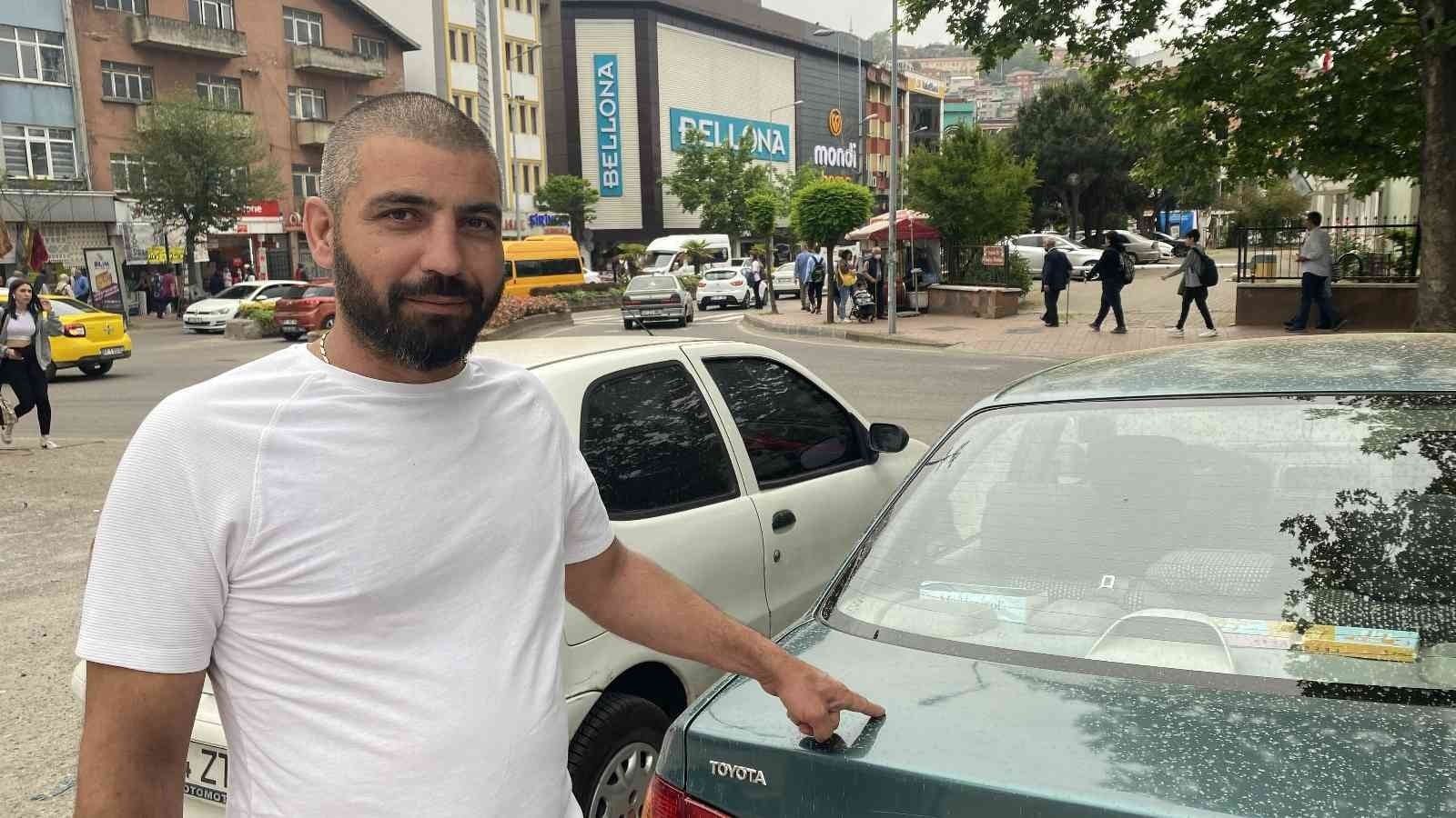ZONGULDAK'TA KENT MERKEZİNDE AKŞAM SAATLERİNDE  YAŞANAN TOZ BULUTU NEDENİYLE