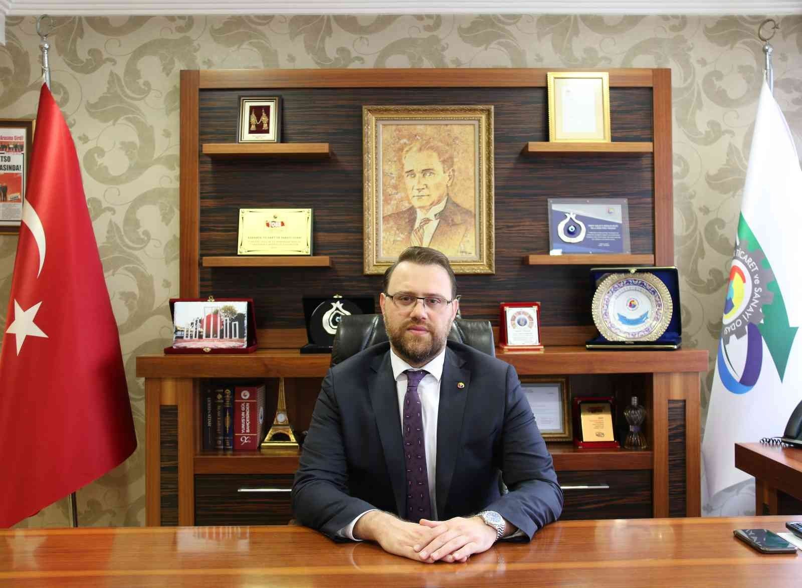 KARABÜK TİCARET VE SANAYİ ODASI YÖNETİM KURULU BAŞKANI MEHMET MESCİER,