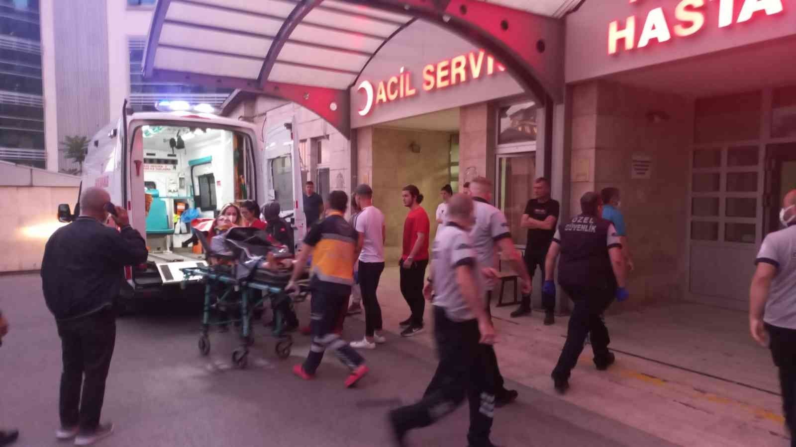ZONGULDAK'TA ARALARINDA HUSUMET OLDUĞU ÖĞRENİLEN YENGESİNE MERDİVENDE KURŞUN YAĞDIRAN ZANLI,