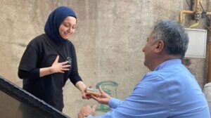 AK PARTİ KDZ.EREĞLİ İLÇE BAŞKANI SAFFET BOZKURT, PARTİLİLER İLE BİRLİKTE