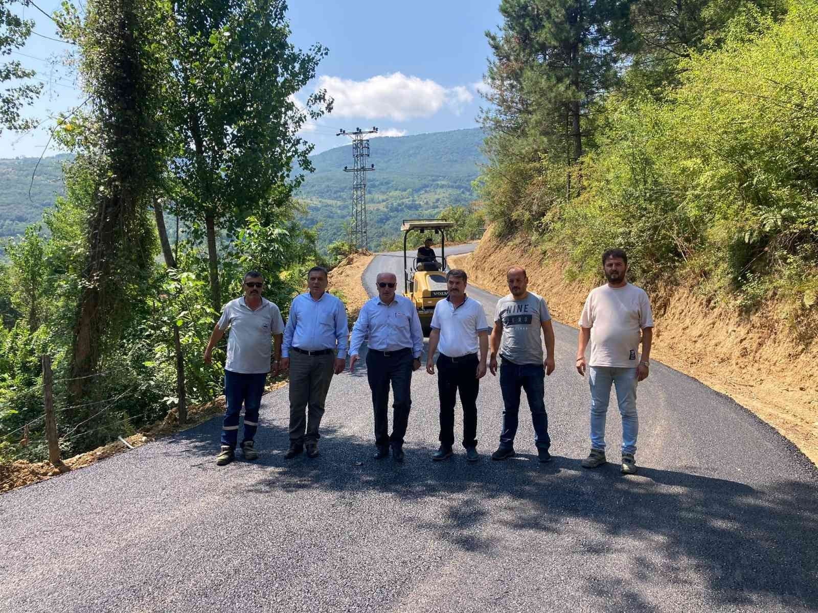 İL GENEL MECLİS BAŞKANI AHMET SÖZEN, KÖYDES PROJESİ ÇERÇEVESİNDE DEVAM