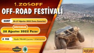 ZONGULDAK SAFARİ OFFROAD KULÜBÜ (ZOSOFF) ÇAYCUMA NADIR MEVKİİNDE “OFFROAD ŞENLİĞİ”