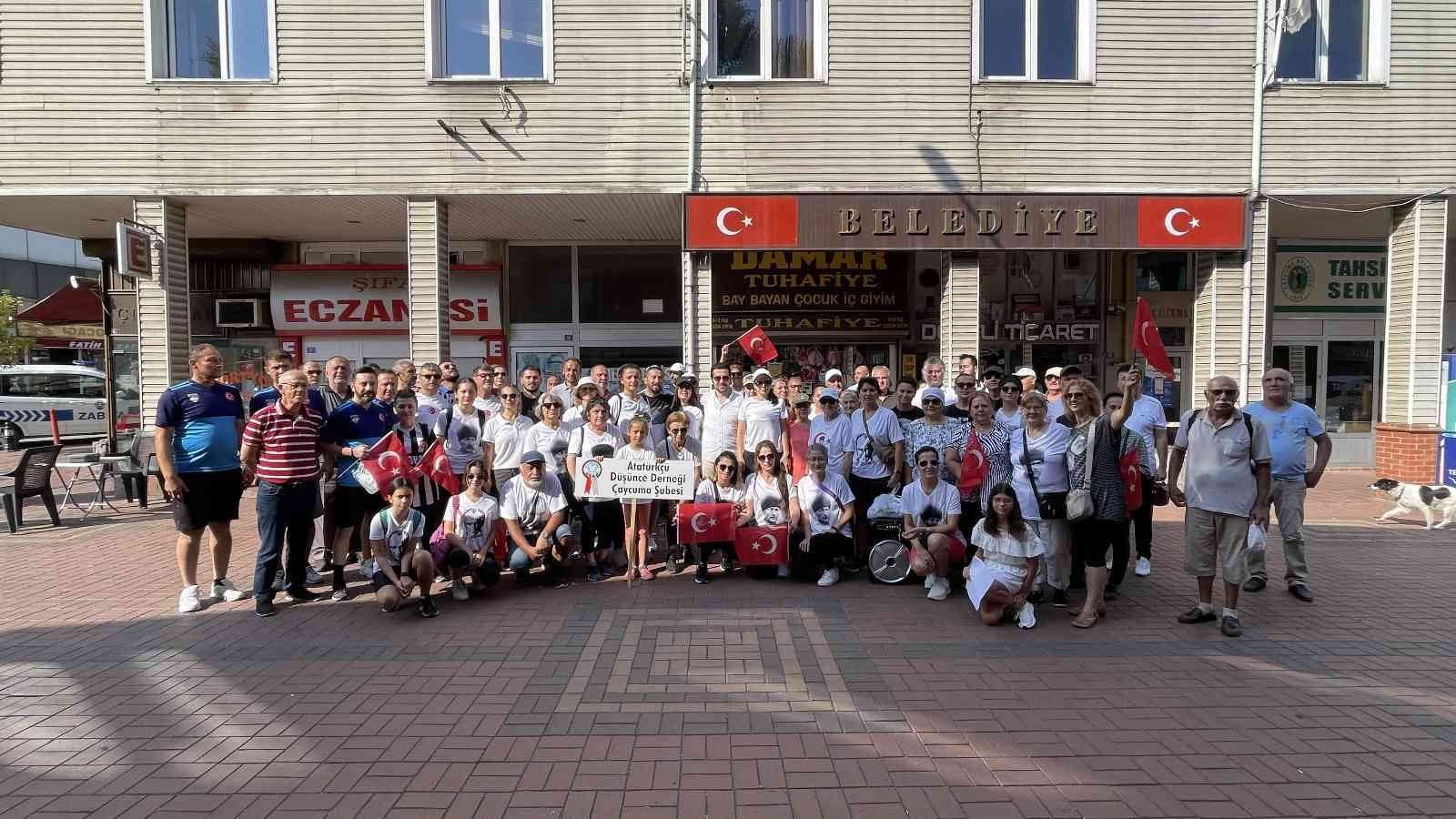 ZONGULDAK ‘IN ÇAYCUMA İLÇESİNDE BÜYÜK TAARRUZ'UN 100. YIL DÖNÜMÜ DOLAYISIYLA