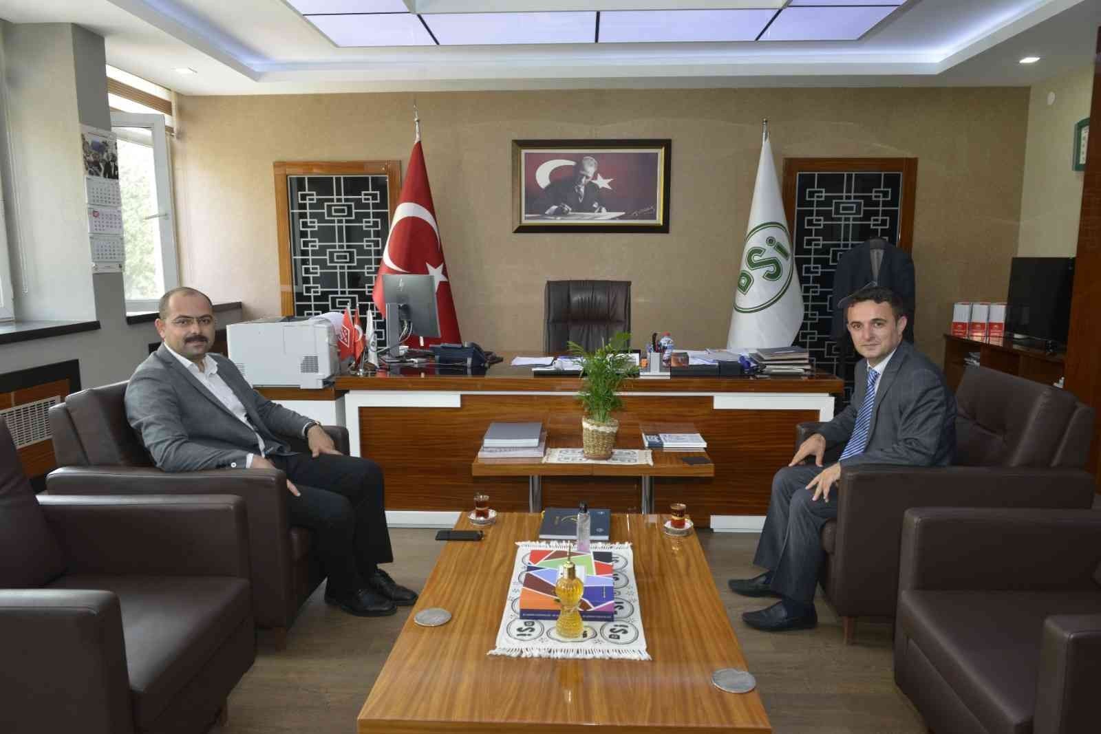 DEVLET SU İŞLERİ 23. BÖLGE MÜDÜRÜ YASİN DEVRİM’E ‘HAYIRLI OLSUN’