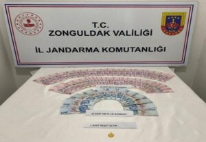 ZONGULDAK'TA SATICI KILIĞINDA GİRDİKLERİ BİR EVDE YAŞLI KADININ PARA VE