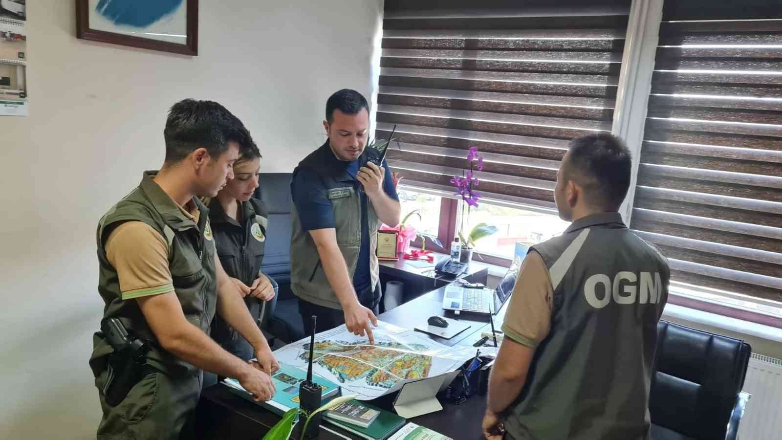 ZONGULDAK ORMAN BÖLGE MÜDÜRLÜĞÜ'NE BAĞLI KORUMA EKİPLERİ 2022 YILININ İLK