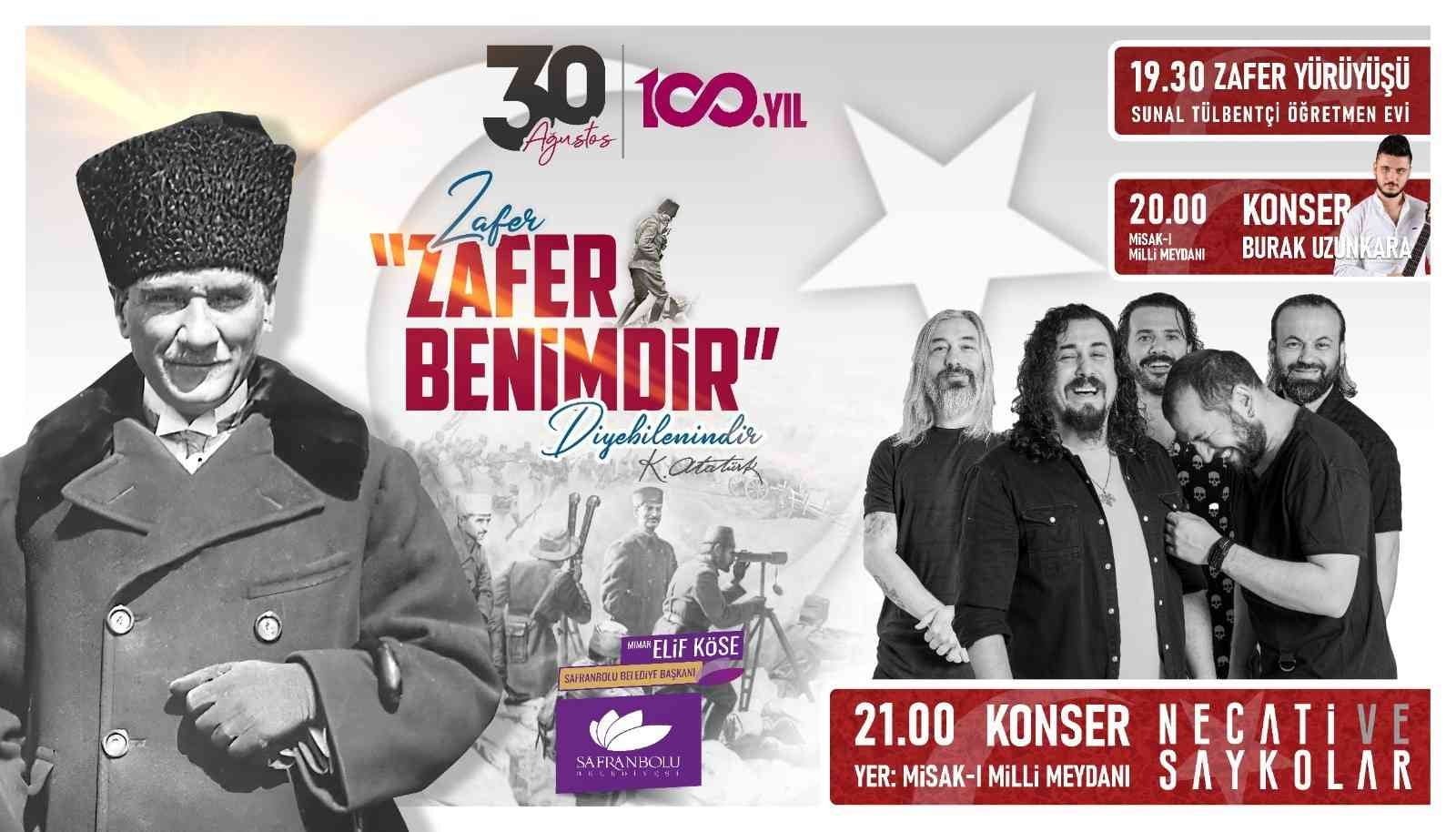 SAFRANBOLU BELEDİYESİ TARAFINDAN HER FESTİVAL DÖNEMİNDE ORGANİZE EDİLEN AÇIK HAVA