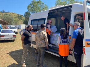 KASTAMONU’NUN TOSYA İLÇESİNDE 27 AĞUSTOS’TA YAŞANAN YANGINDAN ETKİLENEN AİLELERE, KASTAMONU