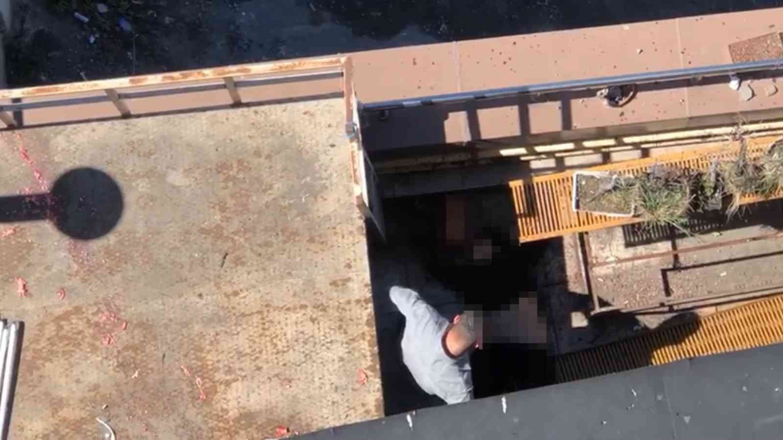 ZONGULDAK'IN EREĞLİ İLÇESİNDE BİR KADIN ÖĞRETMENEVİ BİNASININ 8. KATINDAN DÜŞEREK