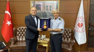 JANDARMA GENEL KOMUTANI ORGENERAL ARİF ÇETİN, ZONGULDAK’A GELDİ.