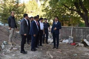 KARABÜK VALİSİ FUAT GÜREL, BİR DİZİ ZİYARETLER İÇİN BULUNDUĞU OVACIK