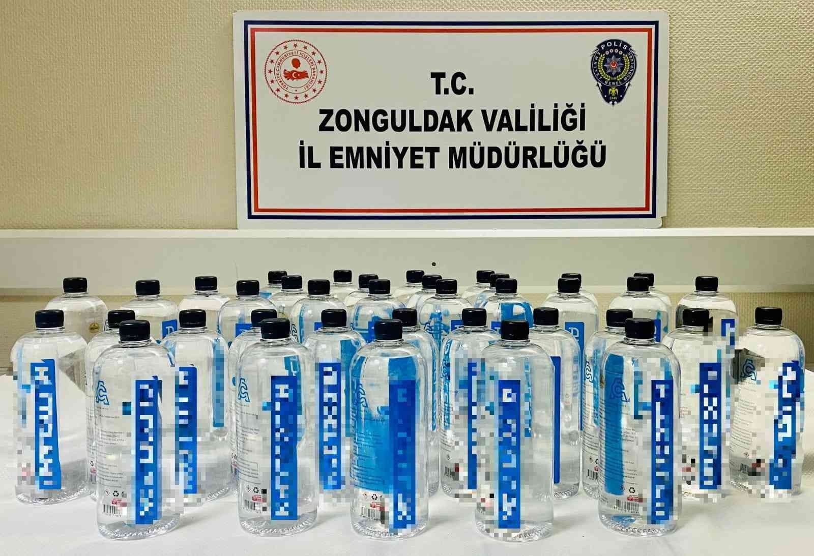 Zonguldakta Eti̇l Alkol Ve Makaron Ele Geçi̇ri̇ldi̇