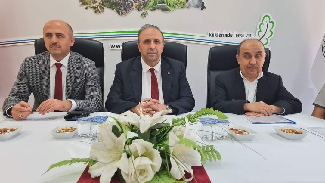 BÖLGE MÜDÜRÜ FARUK BAYRAKTAEROĞLU VE YARDIMCISI  MEHMET PINAR, ŞUBE