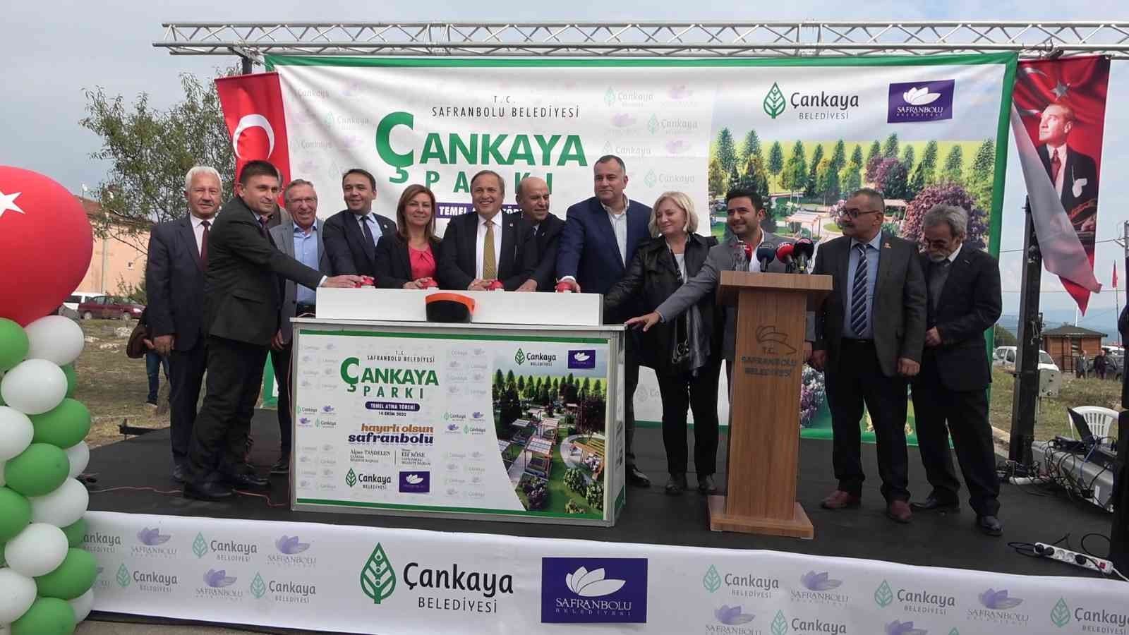 KARABÜK’ÜN SAFRANBOLU İLÇESİNDE ÇANKAYA BELEDİYESİNİN DESTEKLERİYLE YAPILACAK OLAN ÇANKAYA PARKIN