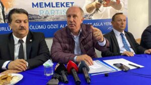 MEMLEKET PARTİSİ GENEL BAŞKANI MUHARREM İNCE BARTIN ZİYARETİNDE YAPTIĞI BASIN