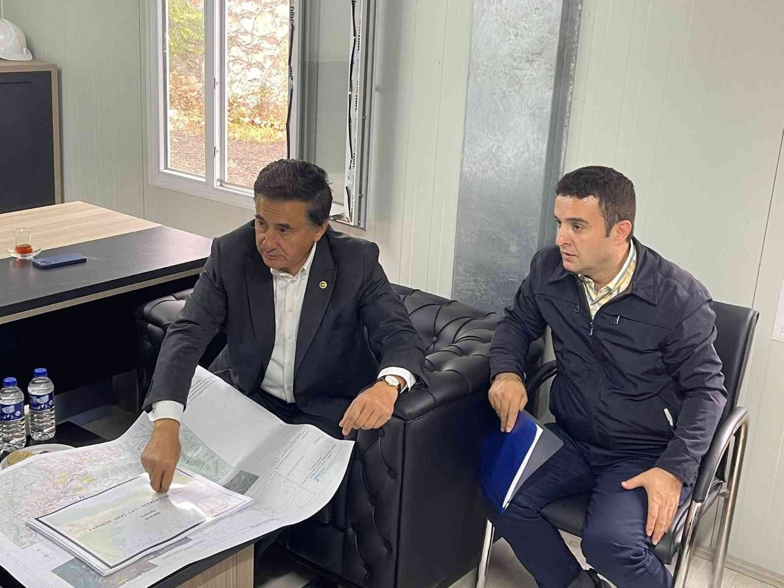 KARABÜK'TE, ARAÇ ÇAYI ISLAH ÇALIŞMASI DEVAM EDİYOR.