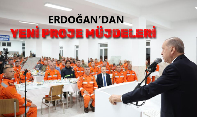 Cumhurbaşkanı Recep Tayyip Erdoğan, ”Önümüzdeki günlerde inşallah bu gücümüzü, karada,