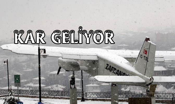 Karabük Valiliği, Salı gününden itibaren hava sıcaklıklarının düşerek, karla karışık