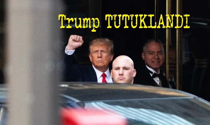 Eski ABD Başkanı Trump, sus payı ödediği suçlamasıyla çıktığı mahkemece