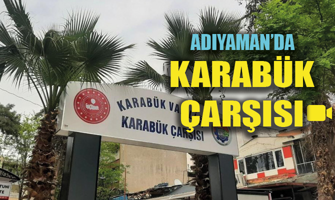 Karabük Valiliği tarafından Adıyaman’da, işyeri yıkılan esnaflar için çarşı kuruldu.