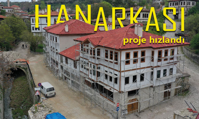 Safranbolu Tarihi Çarşı bölgesinde bulunan ve Cinci Han arkasında kalan