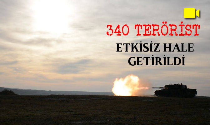 Milli Savunma Bakanı Hulusi Akar, “Mehmetçik son 3 ay içinde 340 teröristi