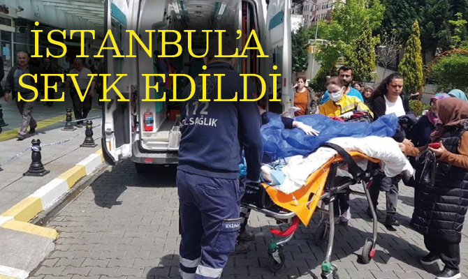 Karabük’te iki katlı evde mutfak tüpünün patlaması sonucu çıkan yangında