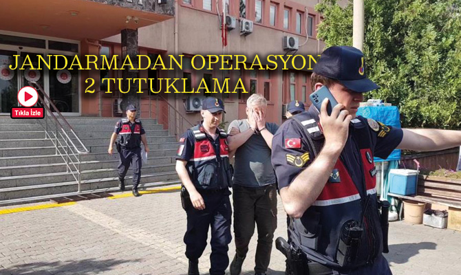 Karabük’te tefecilik ve uyuşturucu operasyonlarında gözaltına alınan 2 kişi çıkarıldıkları