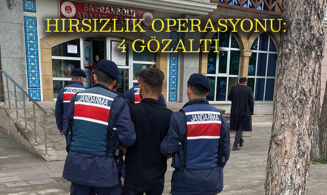 Karabük’te, iki ayrı hırsızlık olayının şüphelileri yakalanarak gözaltına alındı.  Edinilen