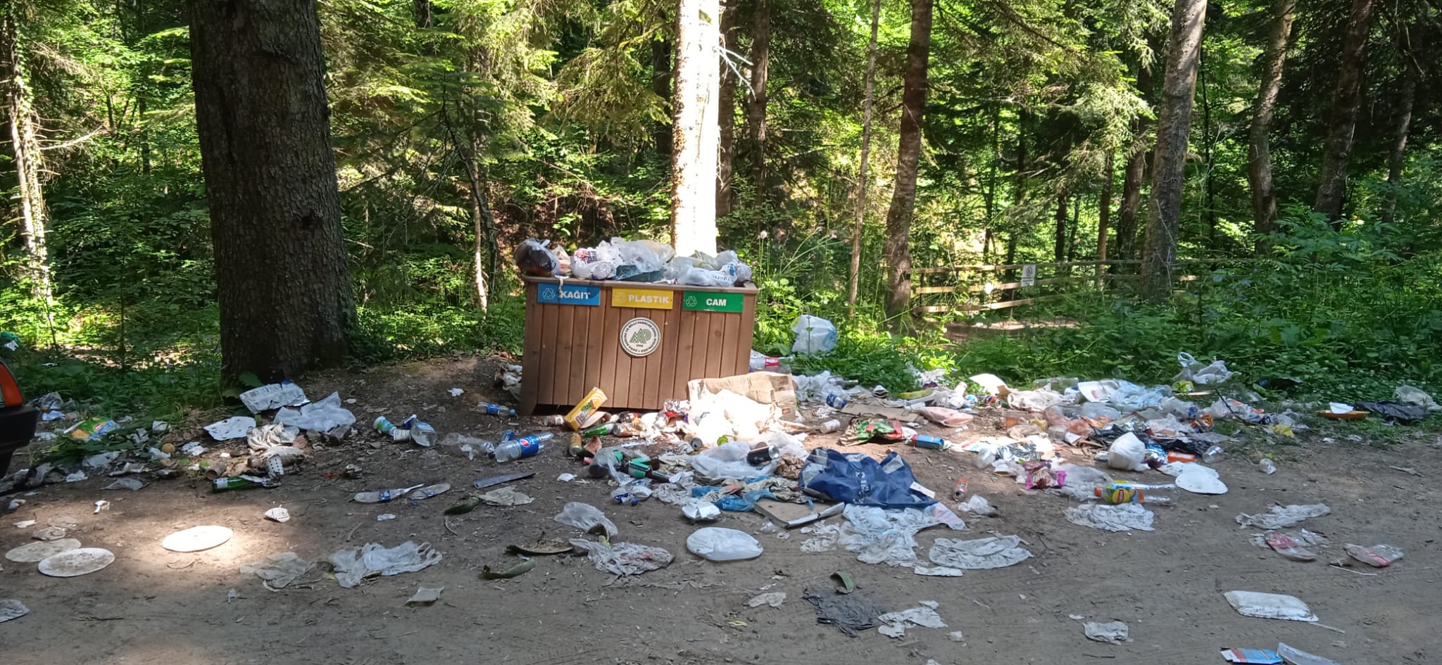 Karabük’te, 9 günlük Kurban Bayramı tatilinde Baklabostan Tabiat Parkı’na giden