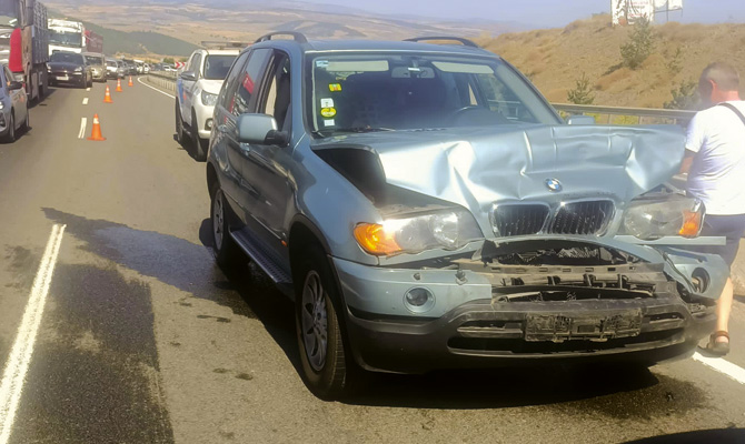 Karabük’te zincirleme trafik kazası: 2 yaralı