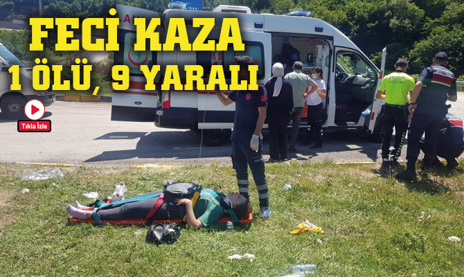 Karabük’te kavşakta iki otomobilin çarpışması sonucu 3 yaşındaki çocuk hayatını