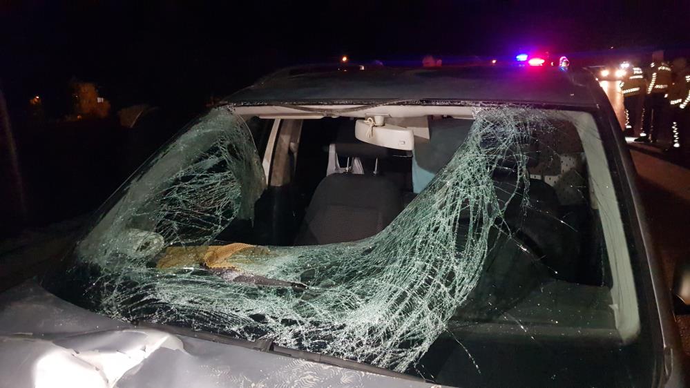 Karabük'te yolun karşısına geçmeye çalışan yaya otomobilin çarpması sonucu hayatını