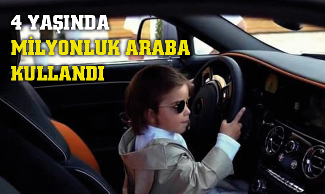 Kullandığı araçlarla adından söz ettiren 4 yaşındaki Zayn Sofuoğlu, bu