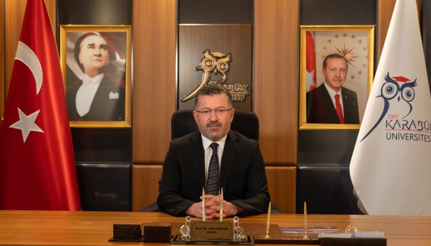 Karabük Üniversitesi (KBÜ) Rektörü Prof. Dr. Fatih Kırışık, 10 Ocak