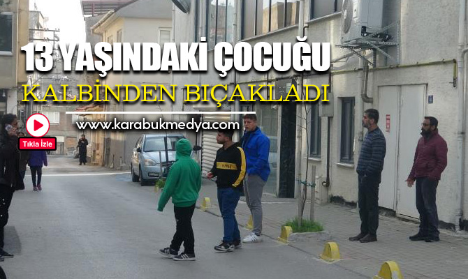 Bursa'nın Yıldırım ilçesinde iki grup çocuğun bıçaklı ve sopalı kavgası