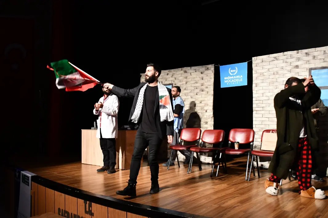Safranbolu’da Filistin için “Bu Benim Meselem Değil” tiyatrosu
