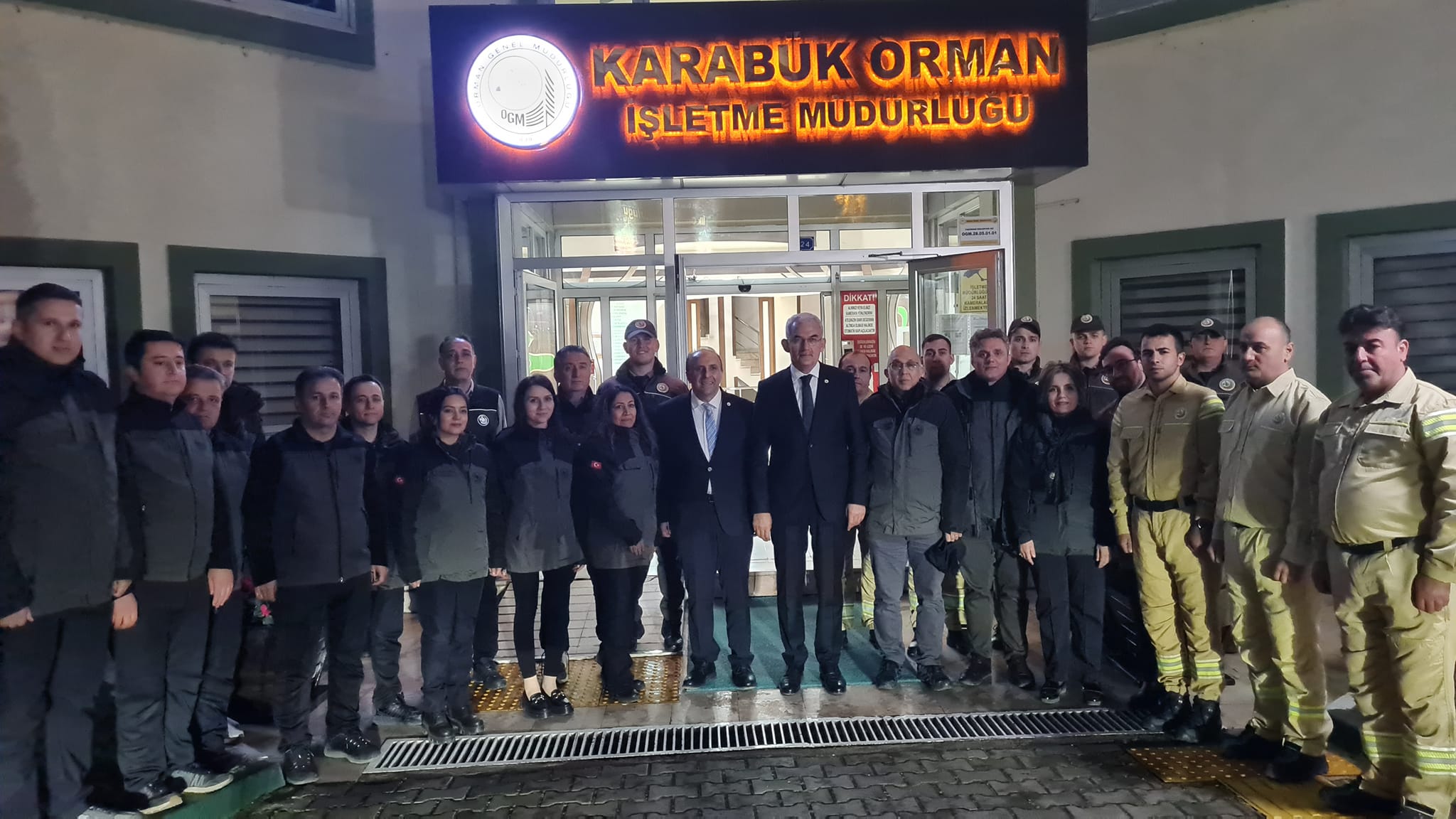 Orman Genel Müdürü Bekir Karacabey ve Zonguldak Orman Bölge Müdürü