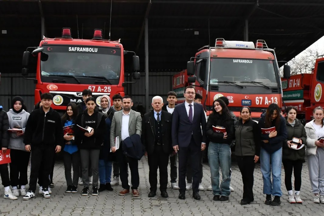 Safranbolu’da, Orman İşletme Müdürlüğü tarafından 21-26 Mart etkinlikleri kapsamında ilkokul,