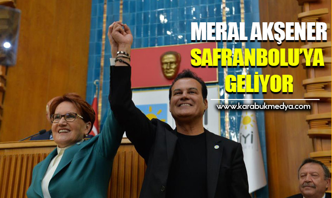 İYİ Parti Genel Başkanı Meral Akşener, Hakan Peker’e destek için