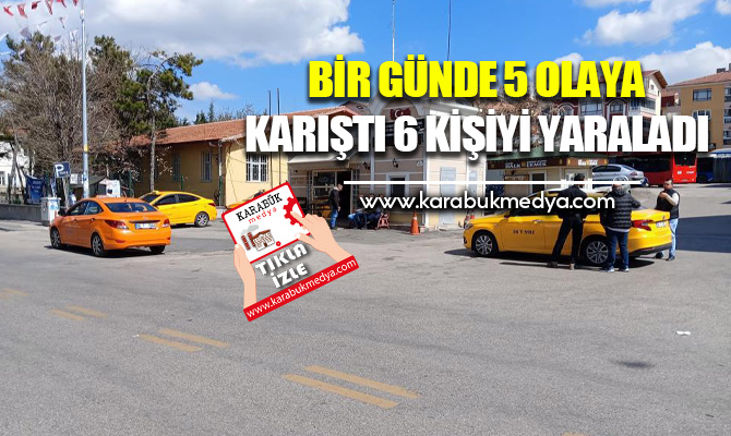 16 yaşındaki bir çocuk, husumetlisini bıçakla yaraladıktan sonra tartıştığı taksicinin