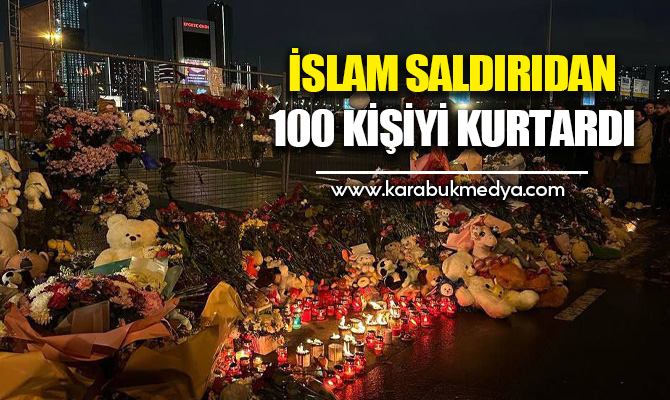 15 yaşındaki İslam adlı bir genç, Moskova'daki terör saldırısı sırasında