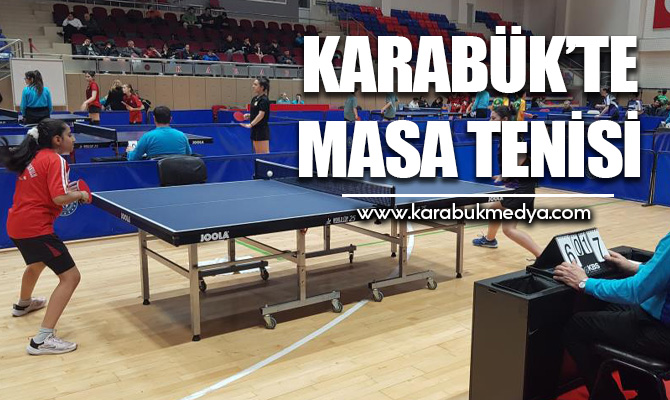 Karabük’te 19-21 Mart 2024 tarihleri arasında düzenlenen Okul Sporları Masa